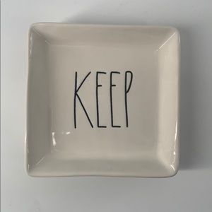 Rae Dunn Artisan Collection by Magenta Keep Jewelry Tray